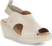 Fly London Liku Slingback Platform Wedge Sandal