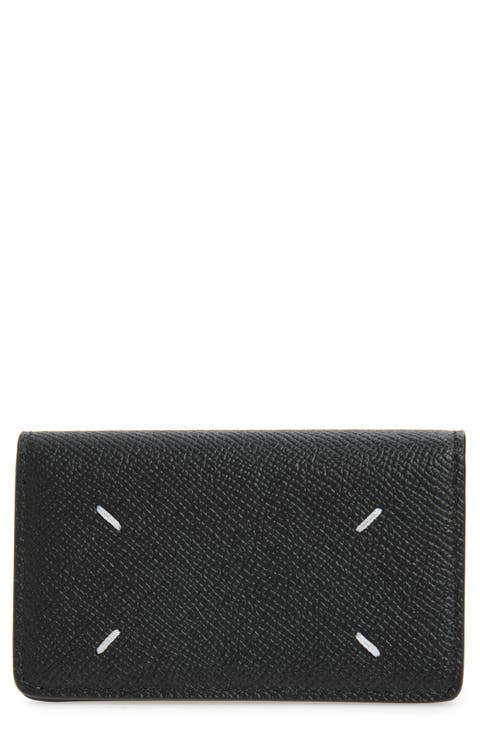 Four Stitches Leather Card Holder