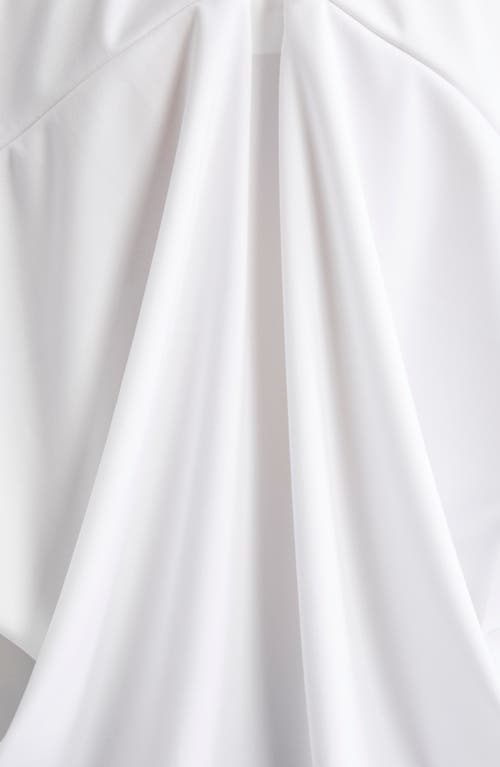 COMME DES GARÇONS COMME DES GARÇONS DRAPED JERSEY TOP