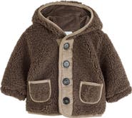 NEXT Kids' Borg Fleece Hooded Jacket