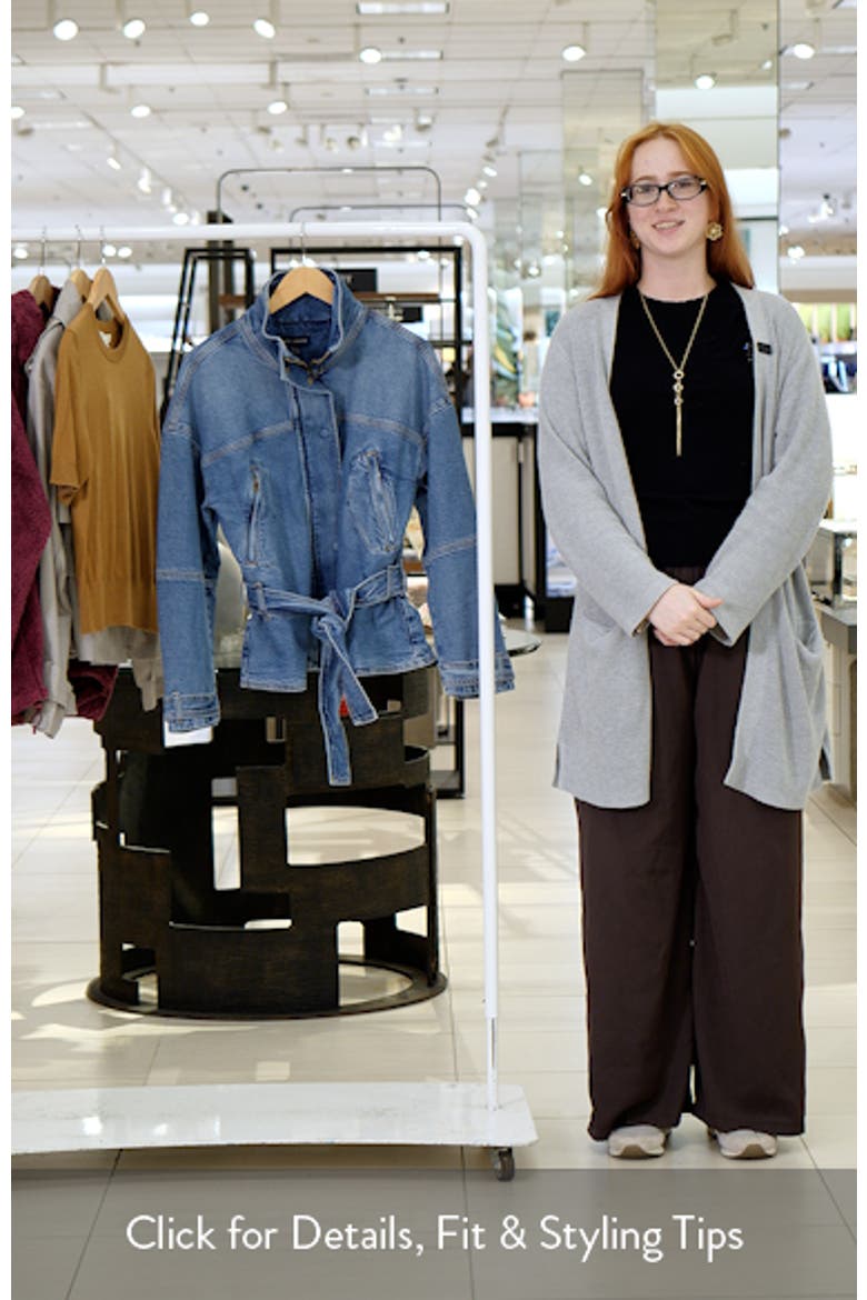 Robin Belted Denim Jacket video