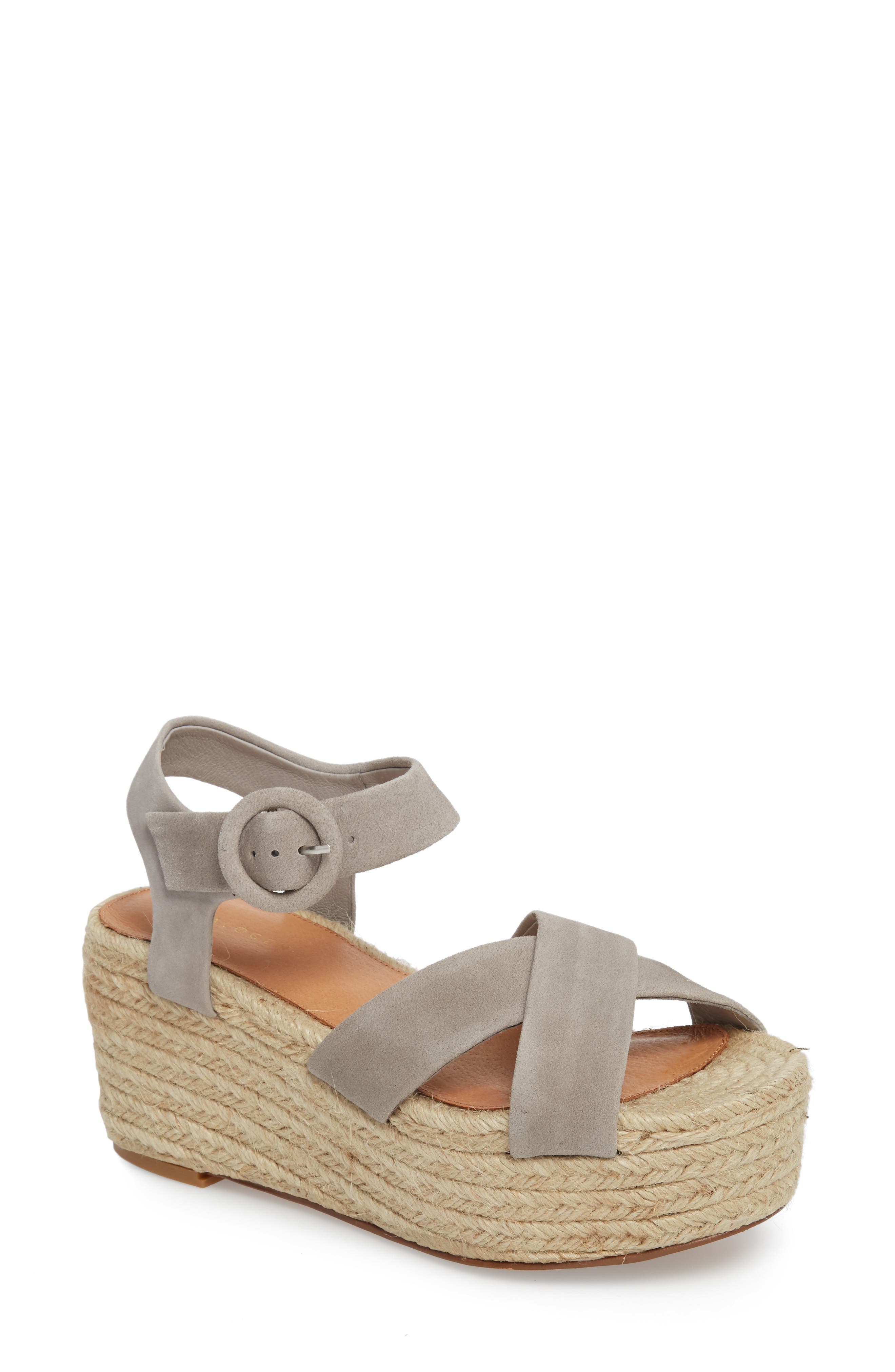 Halogen<sup>®</sup> Emery Platform Espadrille Sandal, Main, color, 