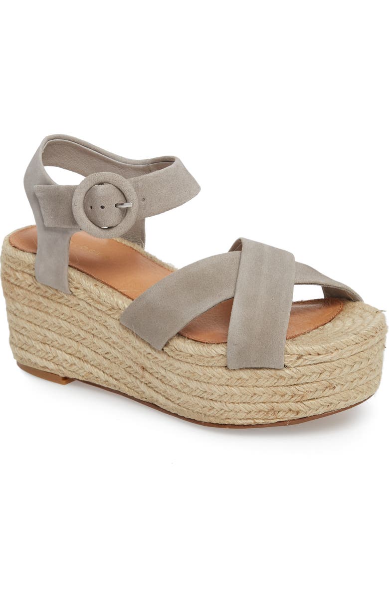 Halogen<sup>®</sup> Emery Platform Espadrille Sandal, Main, color,