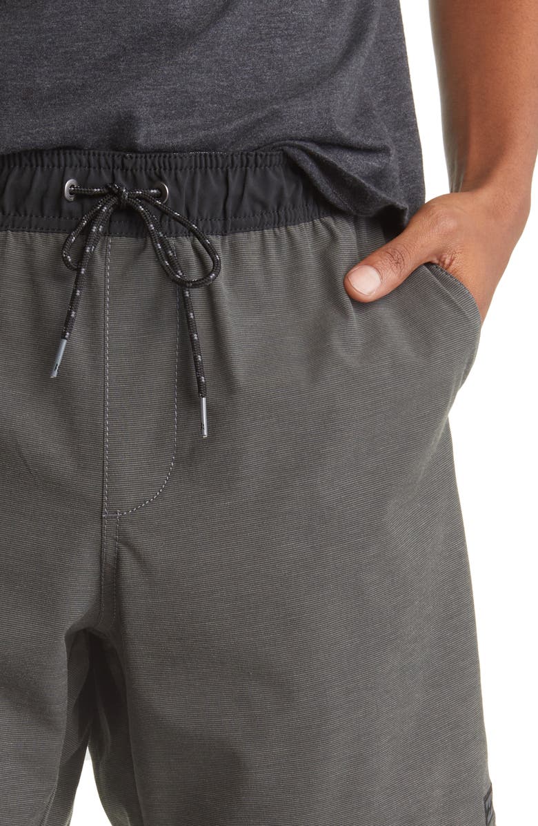 Billabong Crossfire Elastic Waist Submersible Shorts, Alternate, color,