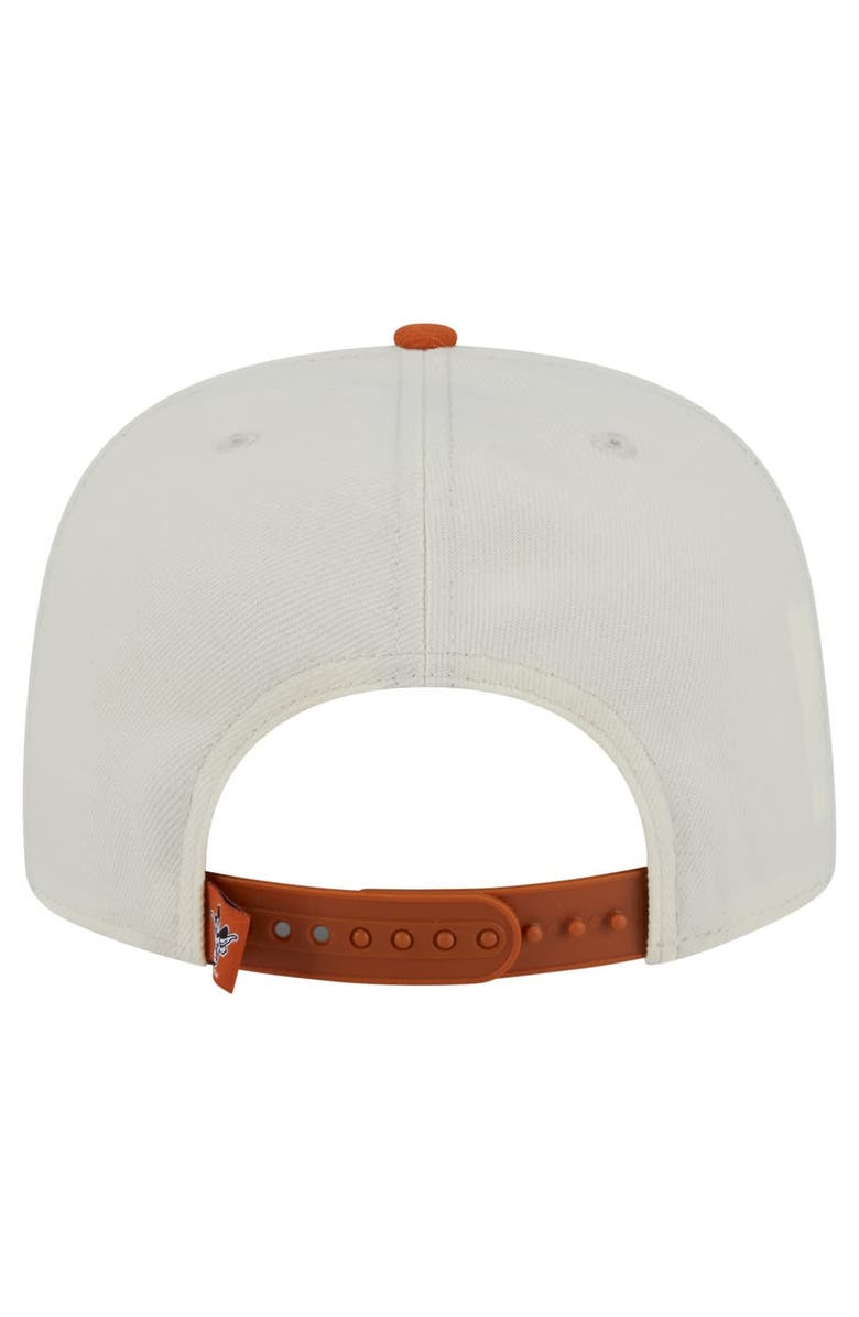New Era Men's New Era White Texas Longhorns Collegiate 9FIFTY A-Frame Snapback Hat, Alternate, color, White