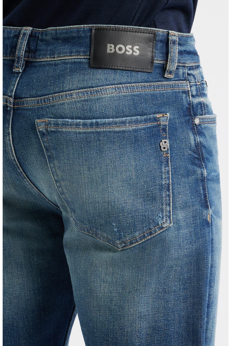 Ogden Straight Leg Jeans, Alternate, color, MEDIUM BLUE