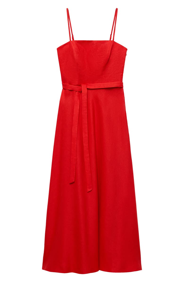 Linen Blend Dress