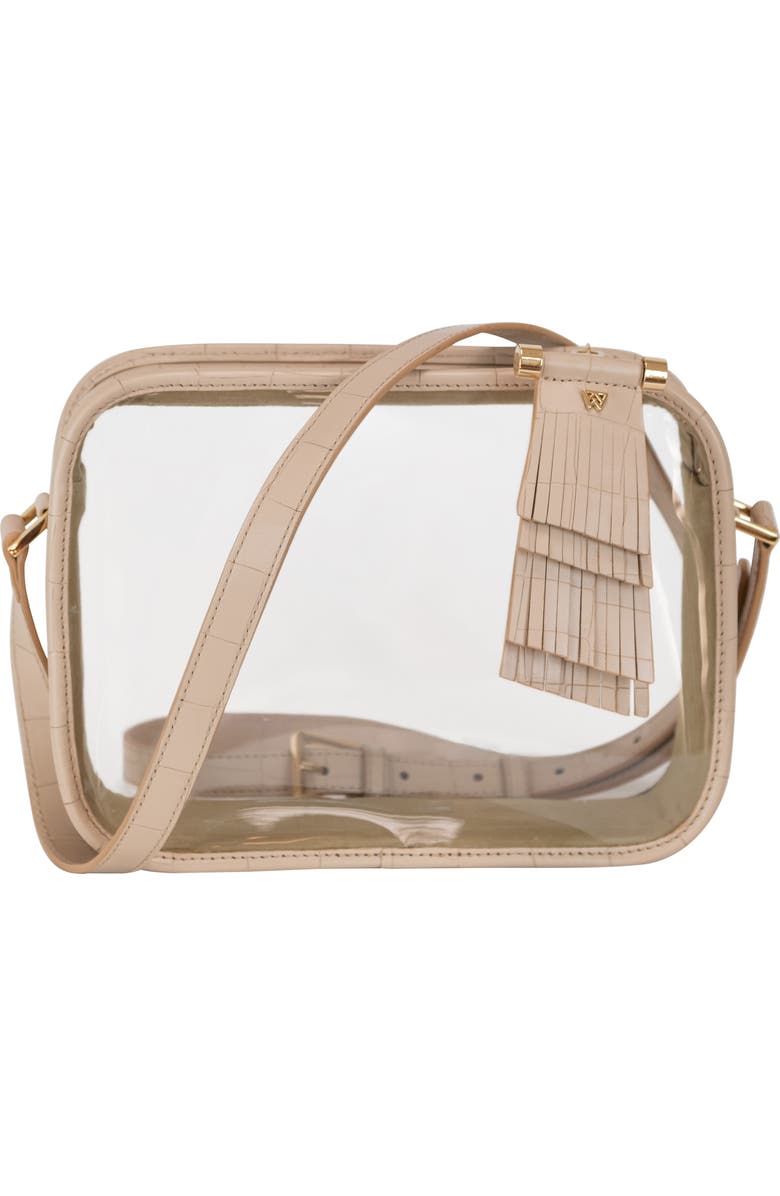 Kelly Wynne Clear Mingle Mingle Mama Crossbody Bag, Alternate, color,