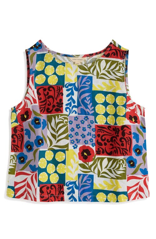 Seasalt Cornwall Colour Study Boxy Linen Tank