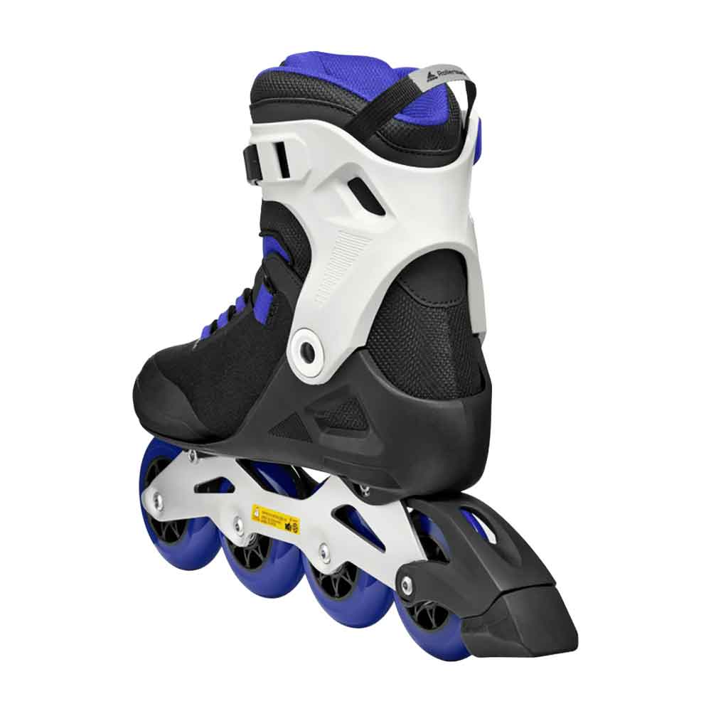 Rollerblade Macroblade 84 BOA Mens Inline Skates, Alternate, color, Black/Blue/Bone White
