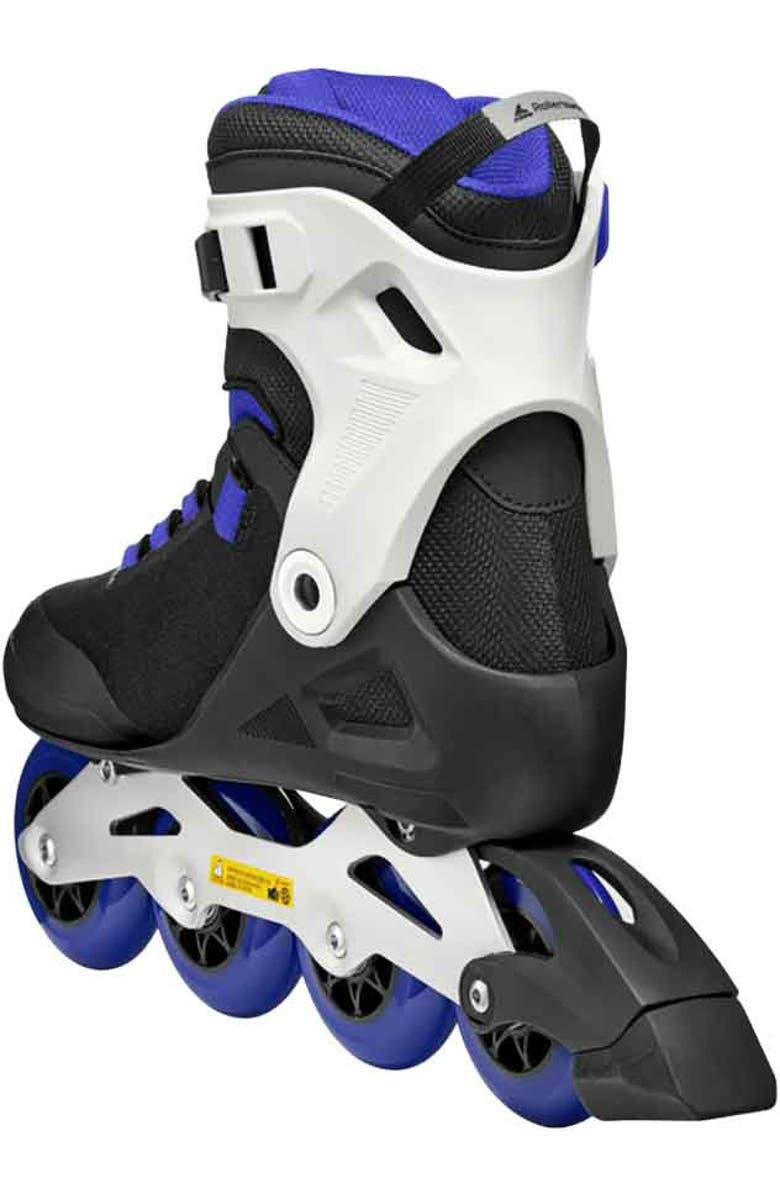 Rollerblade Macroblade 84 BOA Mens Inline Skates, Alternate, color, Black/Blue/Bone White