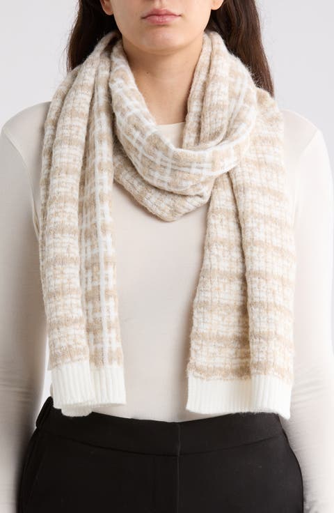 Grid Knit Scarf