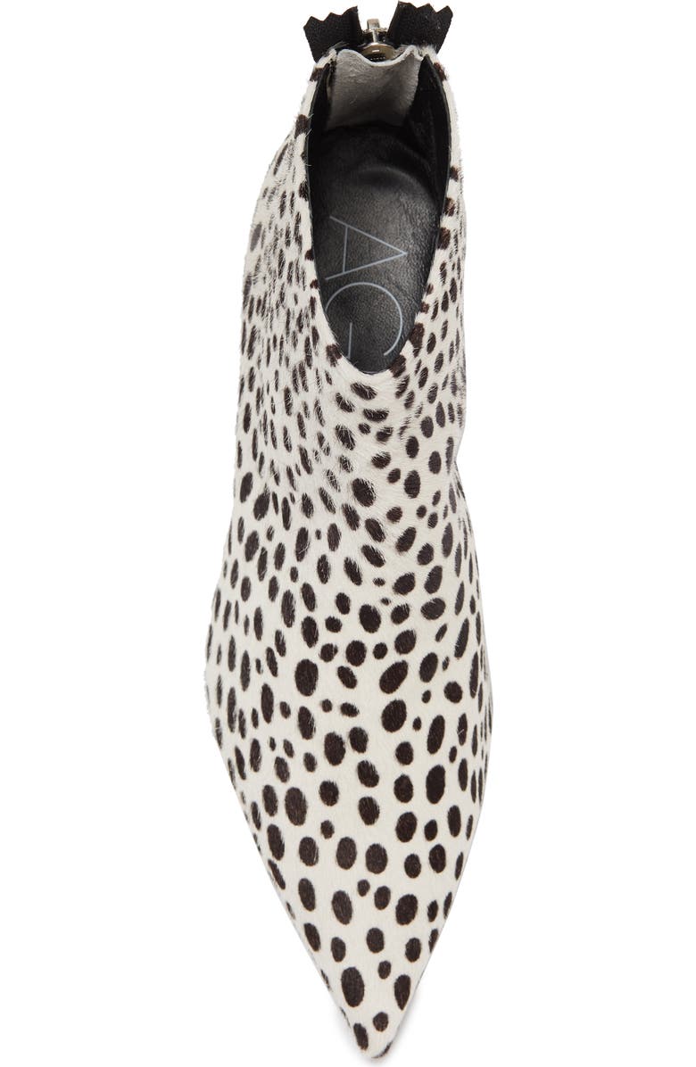 AGL Calf Hair Animal Print Bootie, Alternate, color,