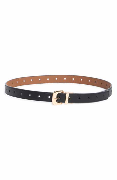 BCBG Reversible Square Buckle Belt