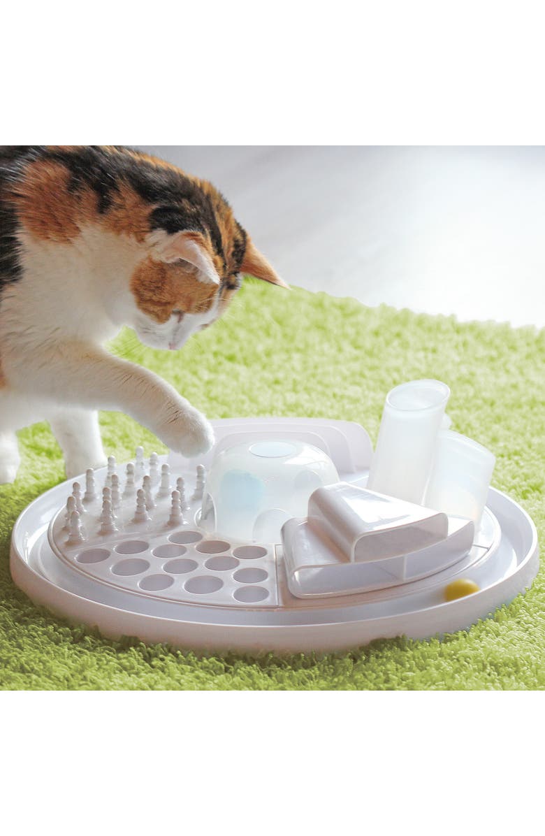 Edupet 7In1 Deluxe Cat Activity Center, Alternate, color, White