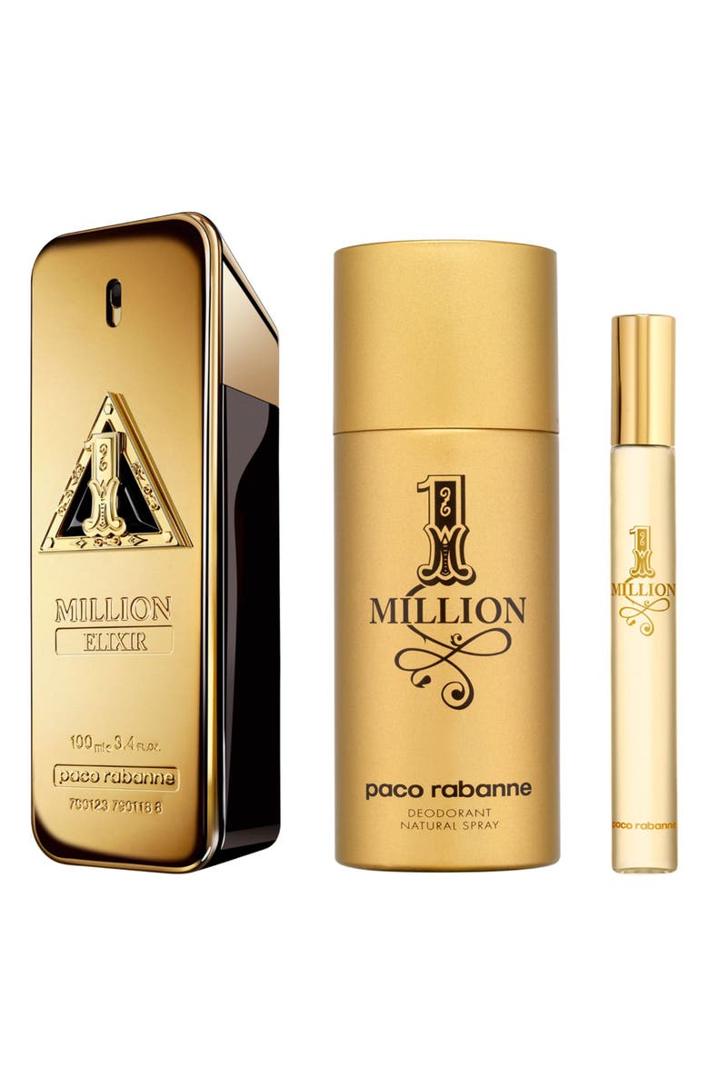 Rabanne 1Million Elixir Parfum Gift Set $210 Value, Main, color,