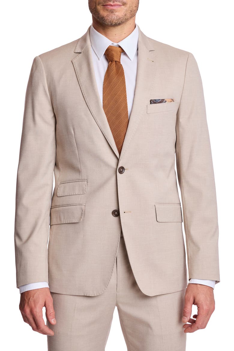 Dover Slim Fit Sport Coat, Main, color, PUTTY BEIGE