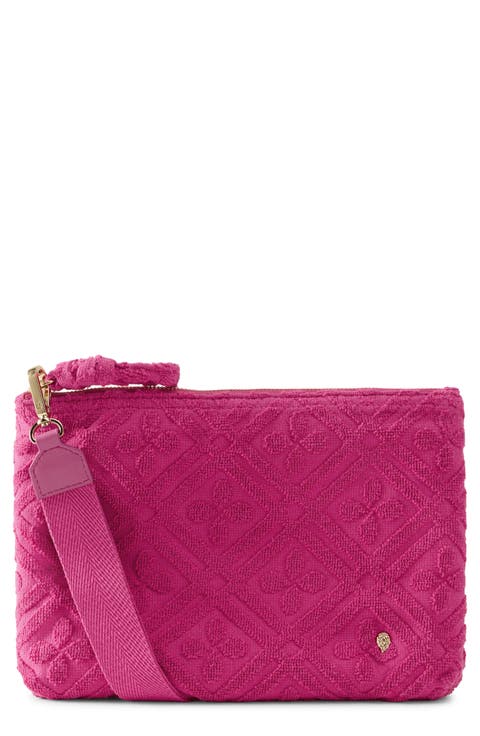 Dayani Terry Cloth Clutch