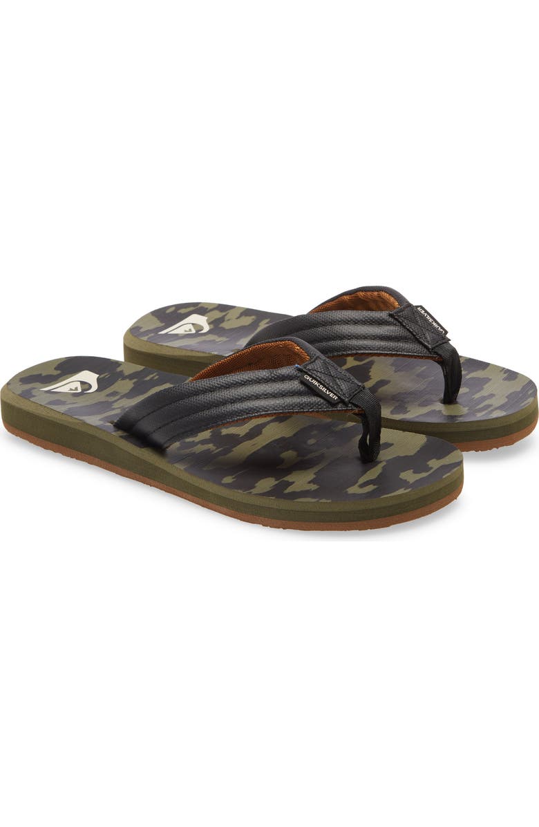 Quiksilver Carver Flip Flop, Main, color,