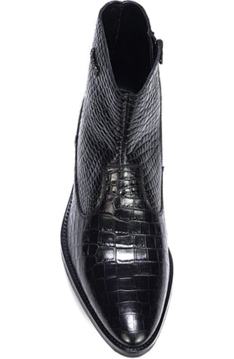 CARLOS SANTANA Zappa Cowboy Boot, Alternate, color, Black Croco