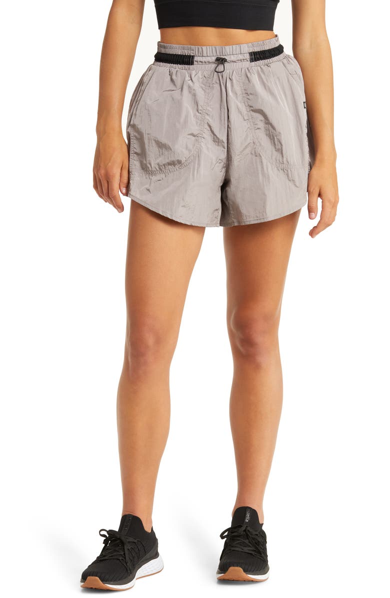 Zella Runyon High Waist Performance Shorts, Main, color, 