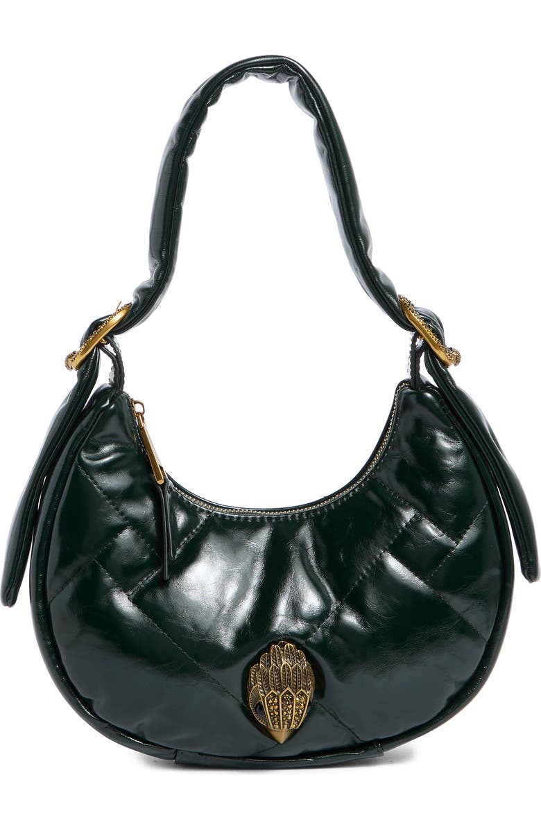 Kurt Geiger London Small Kensington Puff Quilted Leather Hobo Bag, Main, color,