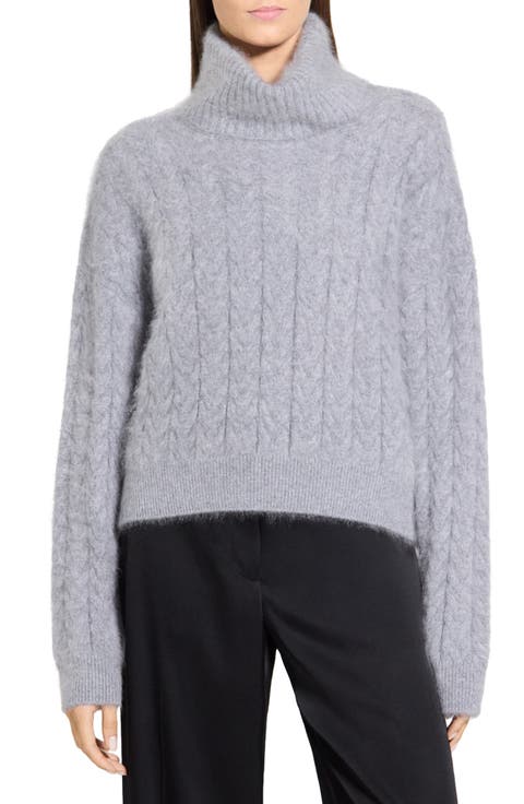 Cozy Cable Turtleneck Sweater