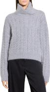 Theory Cozy Cable Turtleneck Sweater