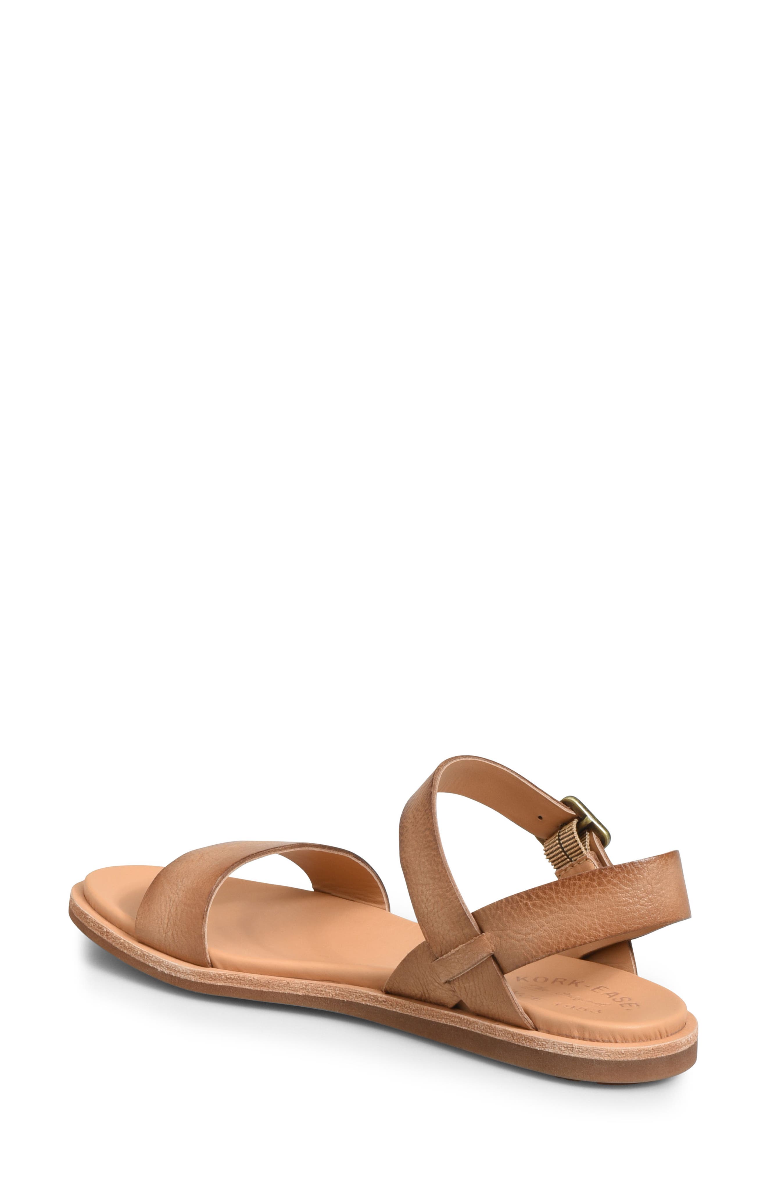 Yucca Sandal, Alternate, color, LIGHT BROWN LEATHER