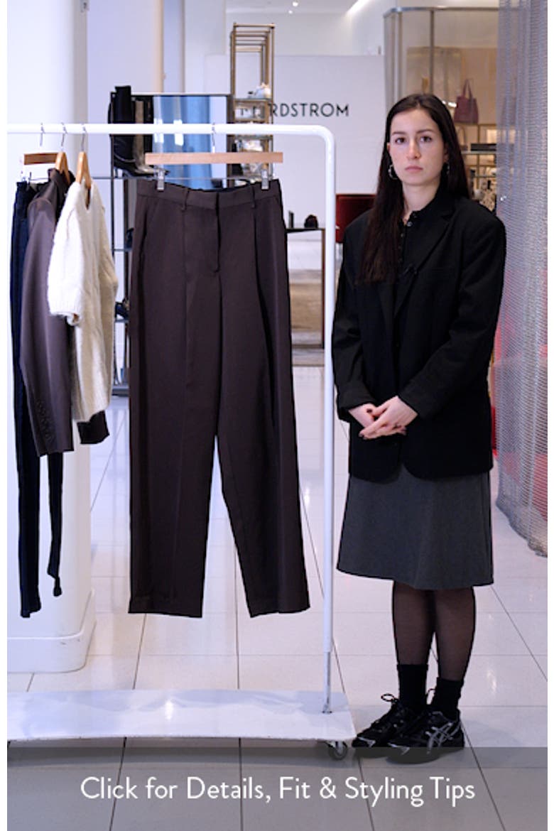 Selection Pleat Front Straight Leg Pants video