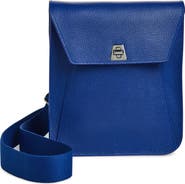 Akris Small Anouk Leather Crossbody Bag