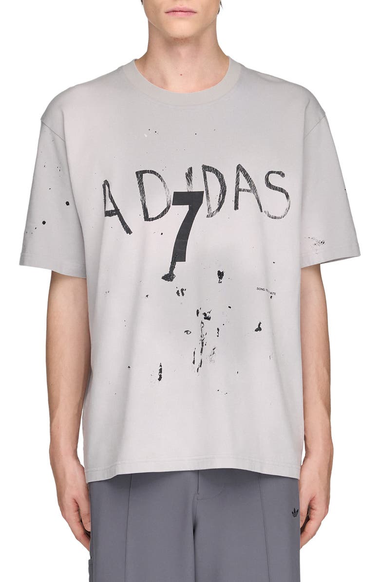 adidas Originals SFTM007 Graphic T-Shirt, Main, color, Grey Two