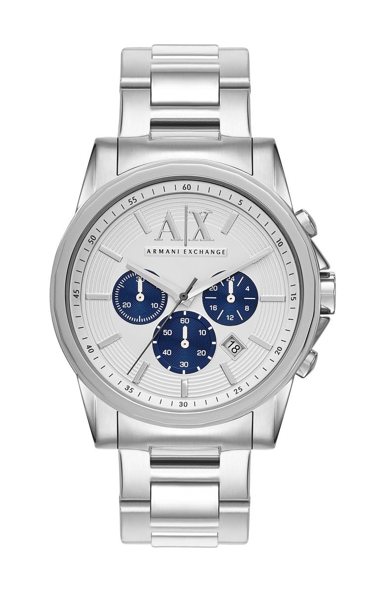 AX Armani Exchange Men's Outerbanks Chronograph Bracelet Watch, Main, color, 