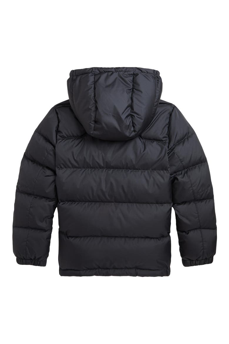 Kids' Water Repellent 650 Fill Power Down Jacket, Alternate, color, BLACK