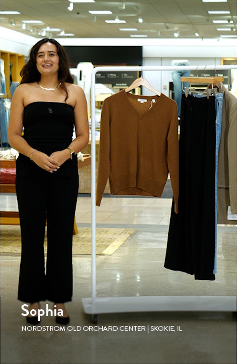 V-Neck Cashmere Sweater, sales video thumbnail