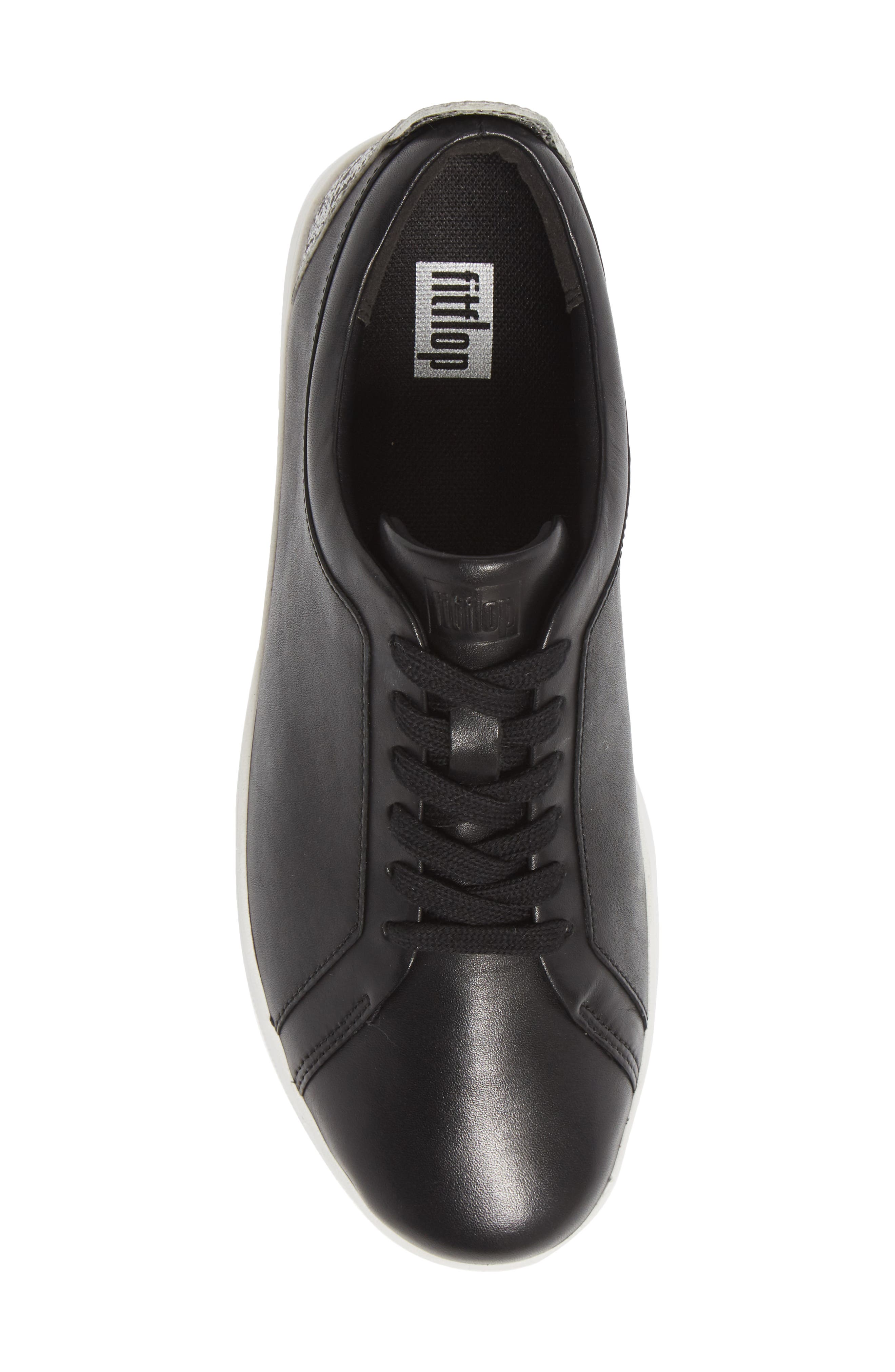 FitFlop Rally Platform Sneaker, Alternate, color, Black Mix