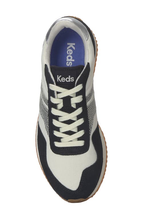 Keds Women's Rena Dalmata Nylon/suede Lace Up Canvas Sneakers In Multi