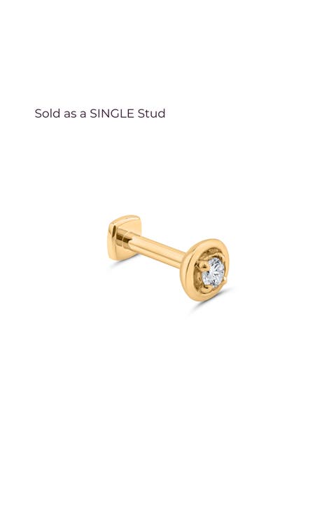 Center-of-Attention Flat Back Stud