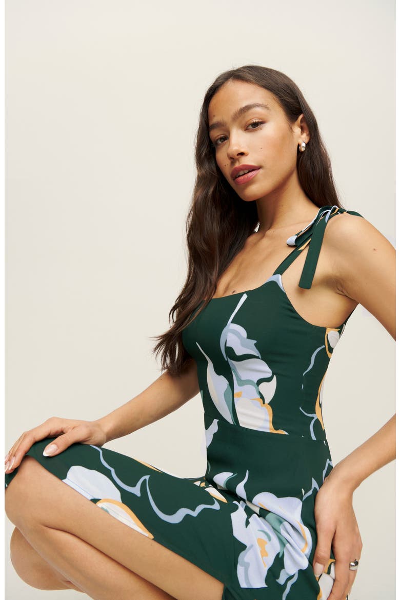Besse Tie Strap Dress, Alternate, color, LYRA