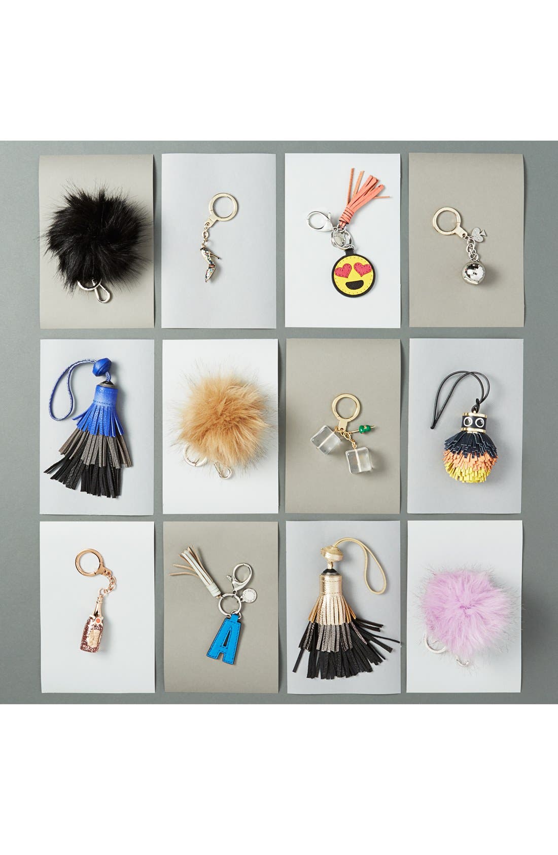 'Hubba Hubba' Bag Charm, Alternate, color, SUNSHINE MULTI