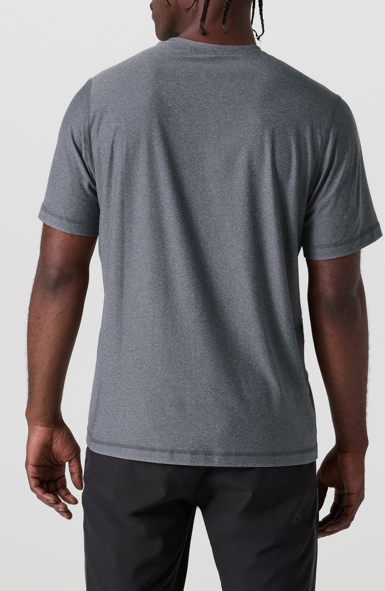 Vuori Short Sleeve Uluwatu 23 Water Tee, Alternate, color, Charcoal Heather