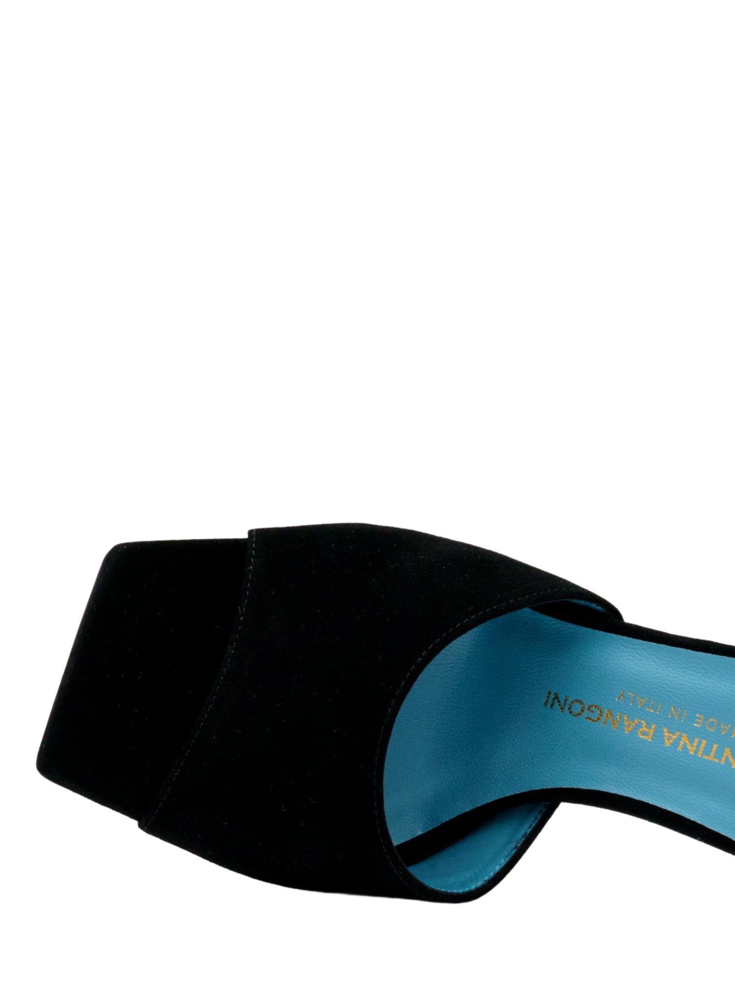 Valentina Rangoni Laura Slide Sandal, Alternate, color, Black Mousse