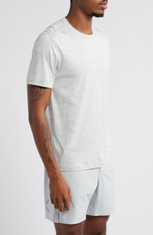 Ten Thousand Camouflage Knit Performance T-shirt In Light Grey