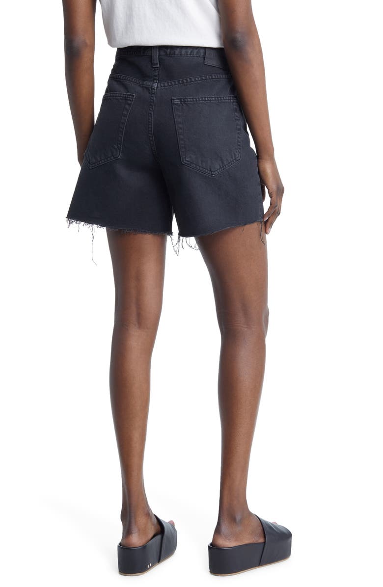 AG Clove High Waist Cutoff Denim Shorts, Alternate, color, 7 Years Vintage