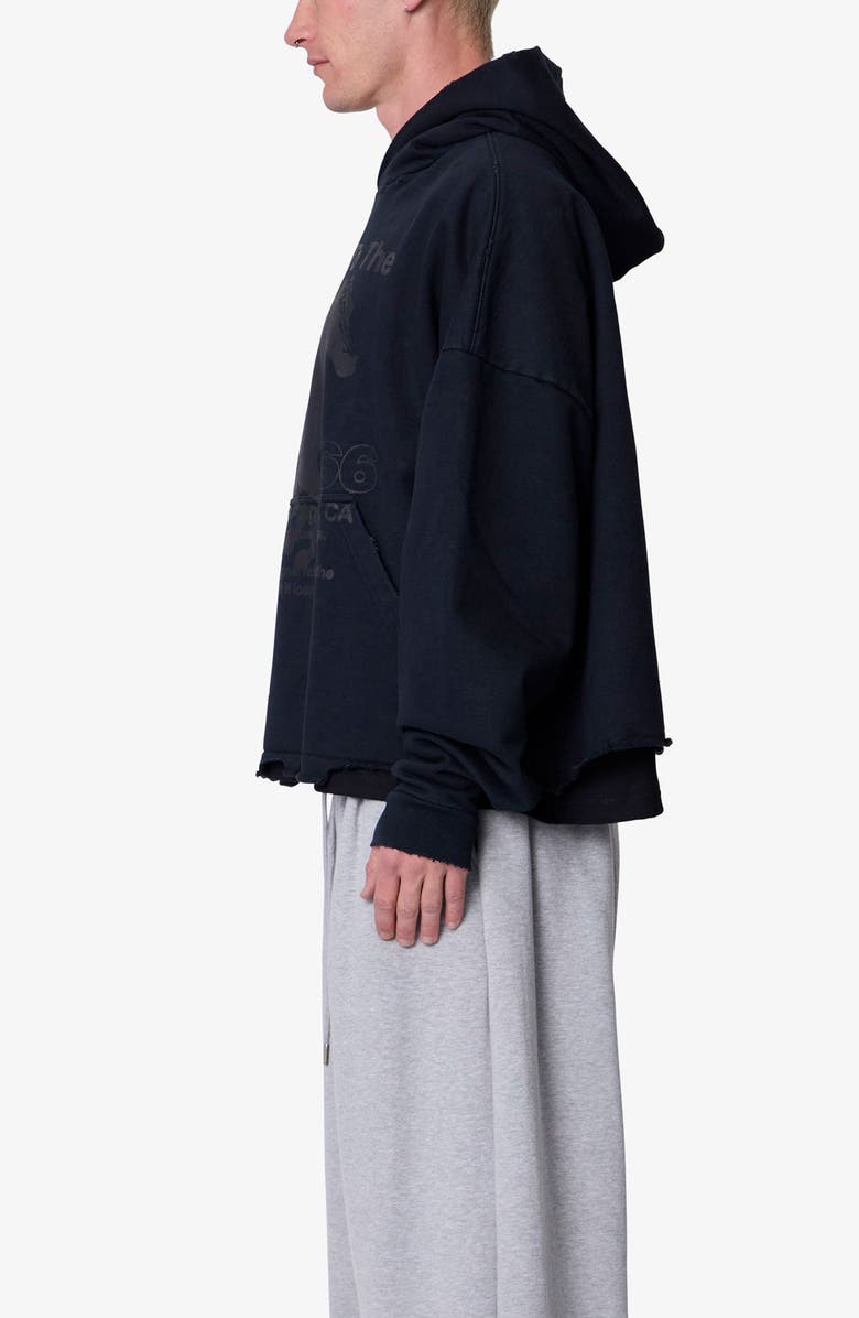 mnml Moth Eaten Graphic Hoodie, Alternate, color,