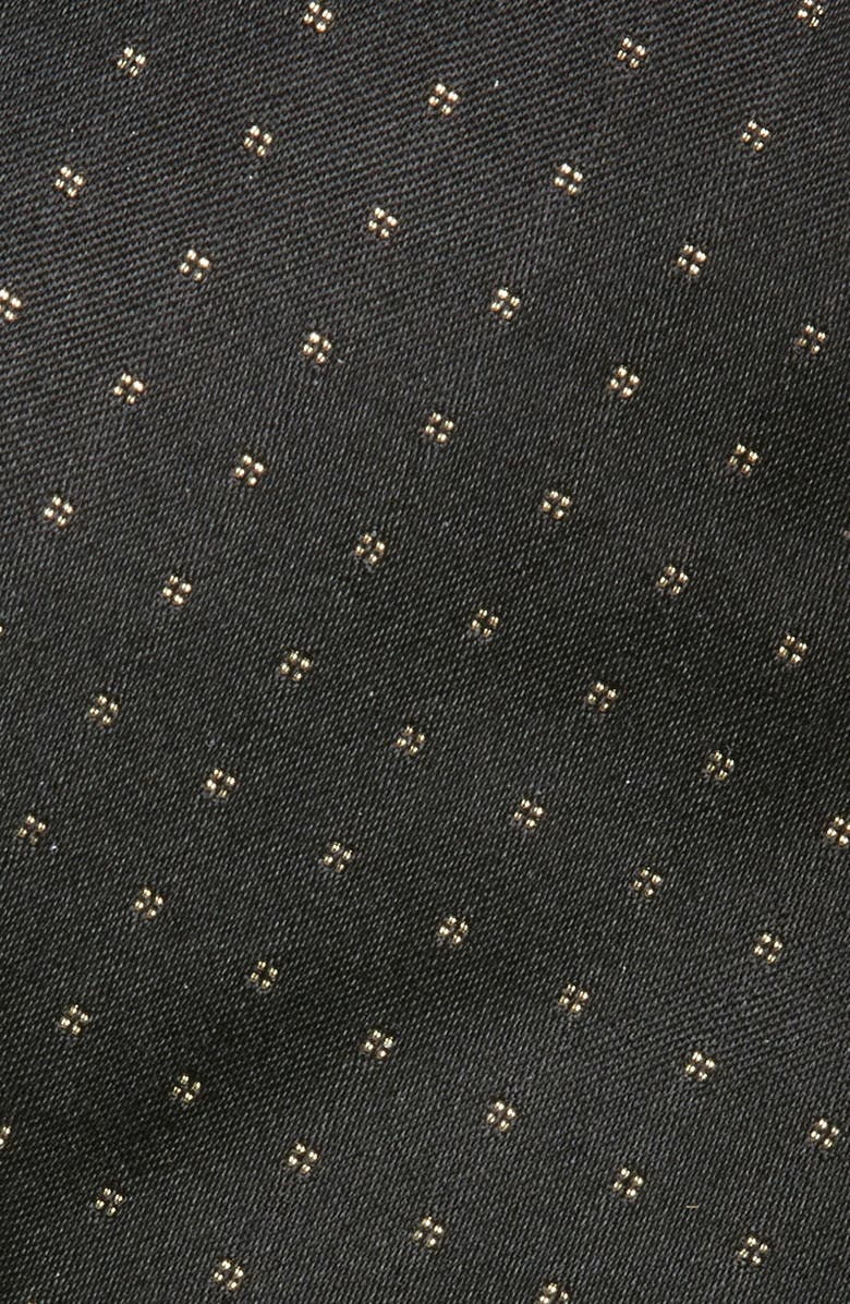 Canali Gold Microdot Silk Tie, Alternate, color,