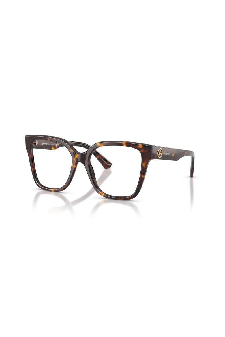 53mm Square optical glasses, Main, color, Brown
