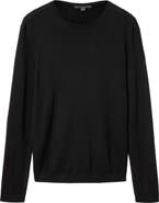 John Varvatos Novas Regular Fit Alpaca & Silk Sweater