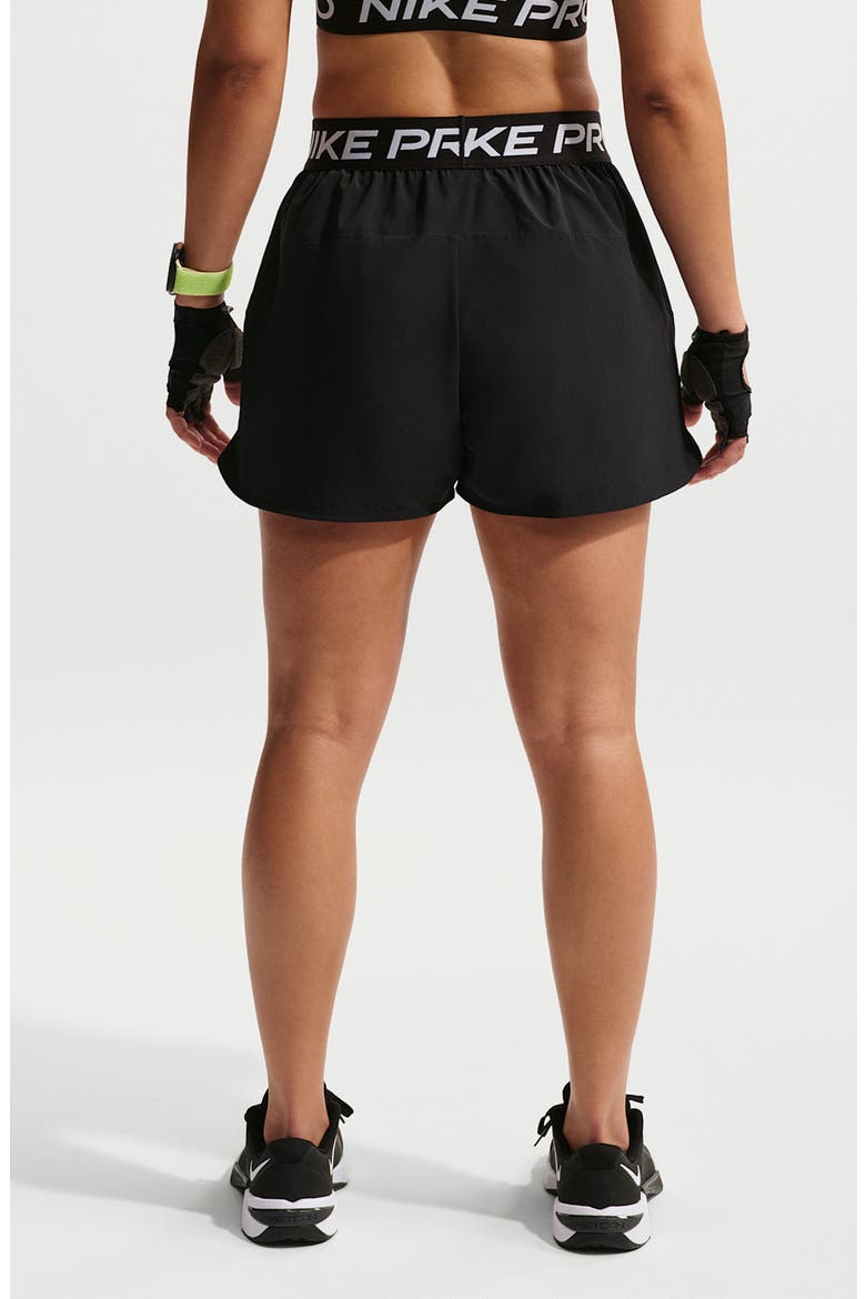 Pro Active Shorts, Alternate, color, BLACK/ WHITE