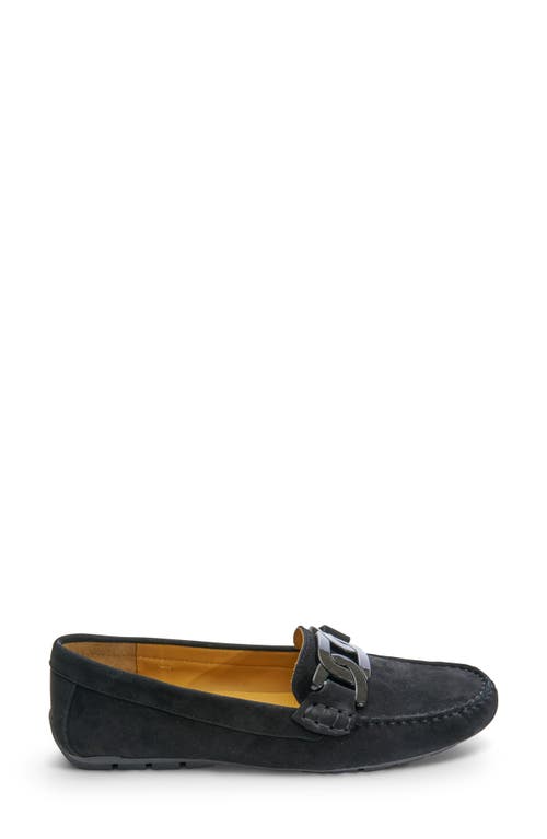 Vaneli Aiker Driving Loafer In Black Suede